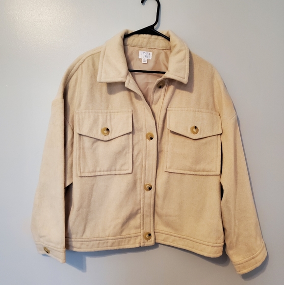 Women's jacket Time and Tru. Large. Wool blend. Like‎ new. - Picture 1 of 7